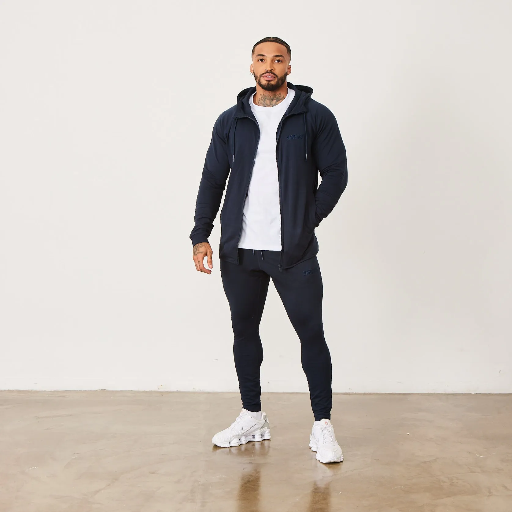 Vanquish Eclipse V2 Navy Blue Tapered Sweatpants