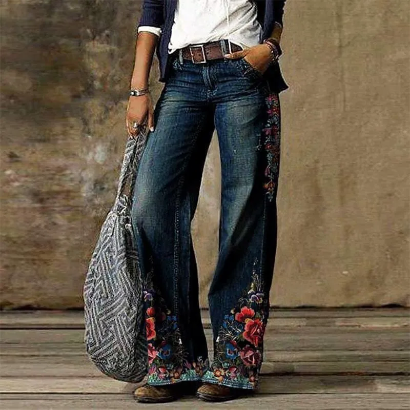 Wide Leg Pants Jeans For Women 2020