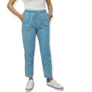 Women Pants - Light Blue Jeans